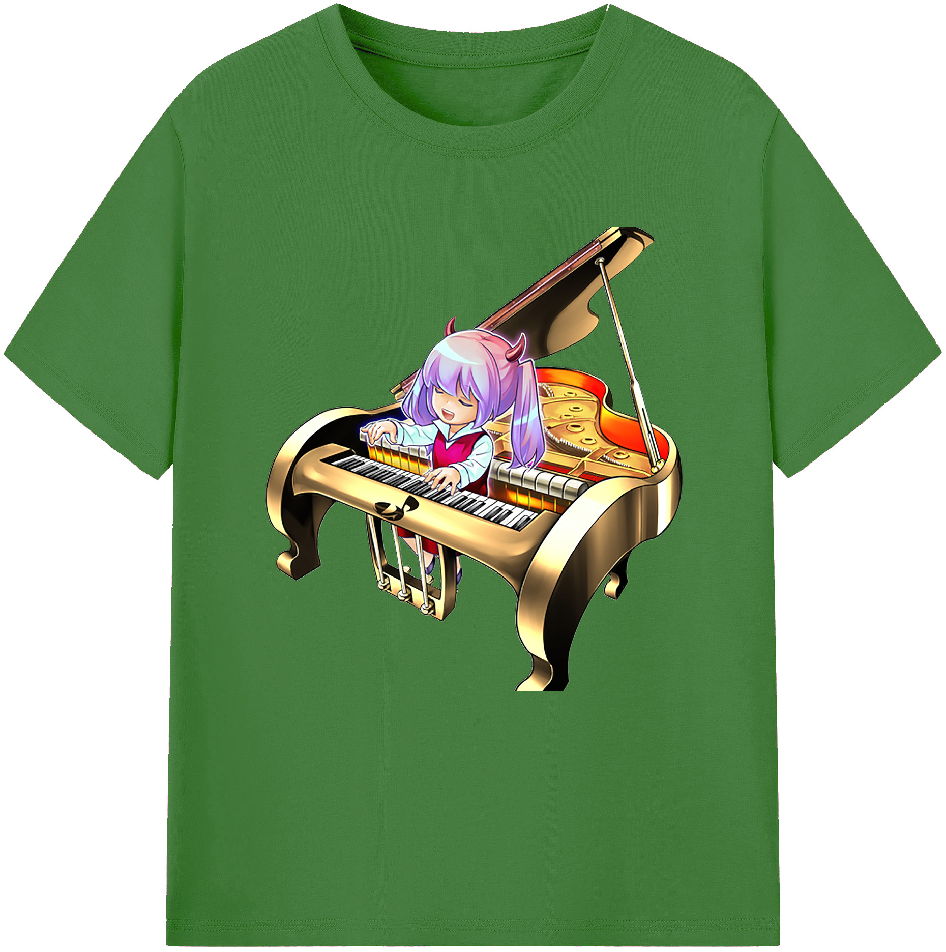（画像用） 遊☆戯☆王 Yu-Gi-Oh! レディースカジュアルプリントTシャツ（綿100％）